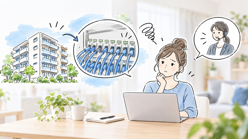 マンションの光回線で空きポートがないと言われたら